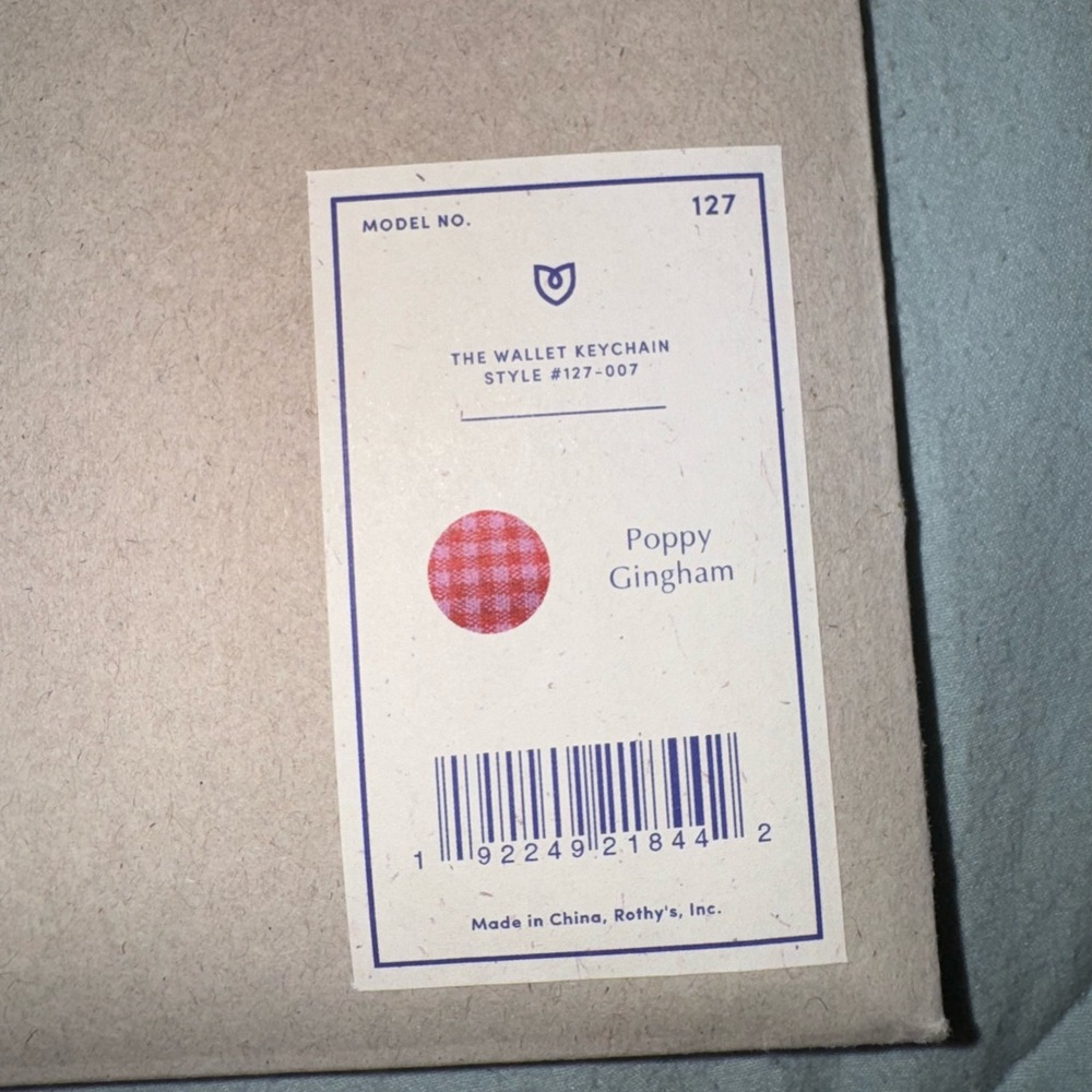 NWT ROTHYS Wallet Keychain - Picture 4 of 5